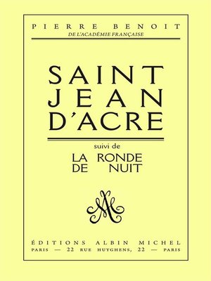 cover image of Saint-Jean d'Acre
